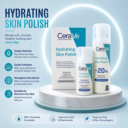 CeraVe Hydrating skin polish 2 in 1